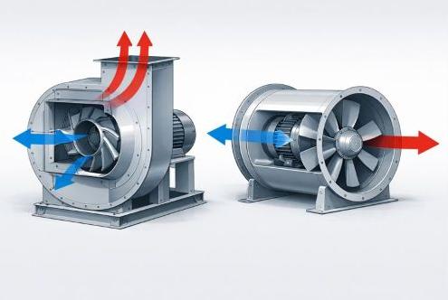 Вентилятор радиальный и центробежный отличия