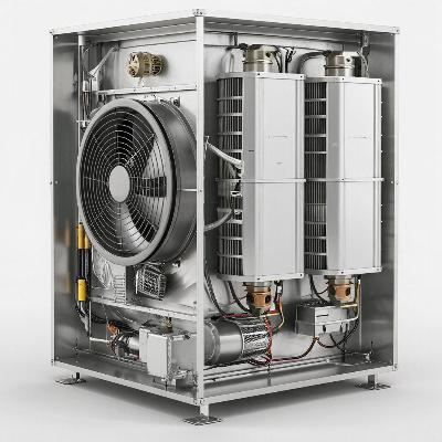 Общий принцип работы приточно-вытяжной установки